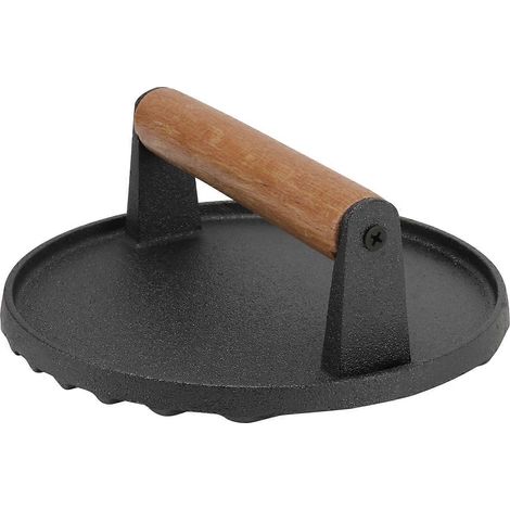 Outil de presse à steak haché à faire soi-même - Moule manuel pour la fabrication de hamburgers noirs (1/5)