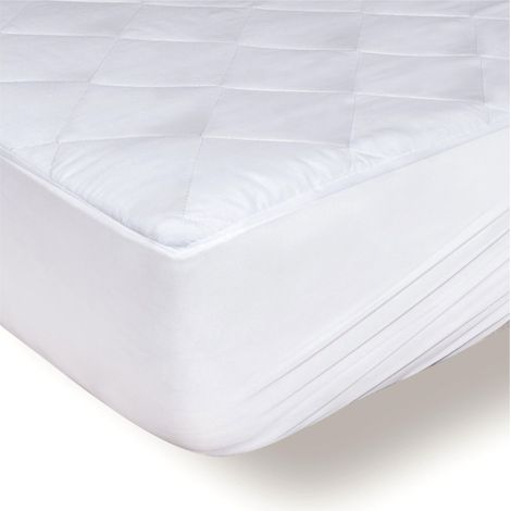 Protege Matelas 200x200cm - Alèse Matelassée - Non imperméable (1/5)