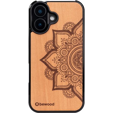 Custodia in legno Bewood per iPhone 16 MANDALA MELO (1/5)
