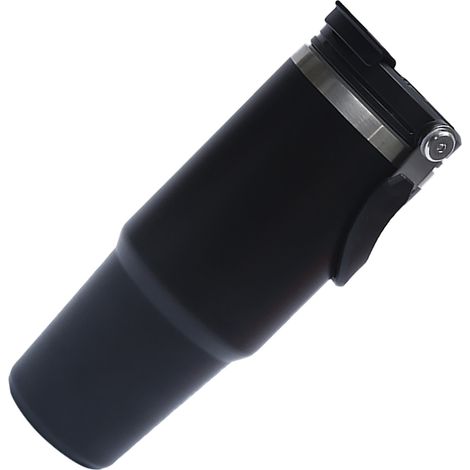 890 ml Isolierte Wasserflasche, Edelstahl, tragbarer Thermobecher für Auto und Fitnessstudio mit Griff (1/5)