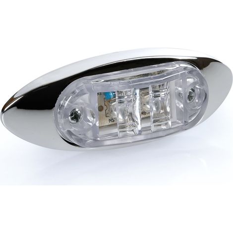 Luce decorativa - 2 Led - 24V - Bianco (1/5)