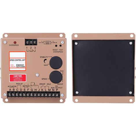Contrôleur de vitesse ESD5221 Carte universelle de commande de moteur Composants électriques (1/5)