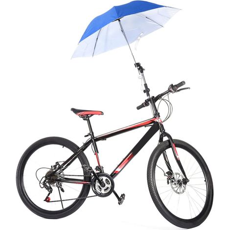 Support de Parapluie Réglable Ounona pour Vélo Électrique Noir (1/5)