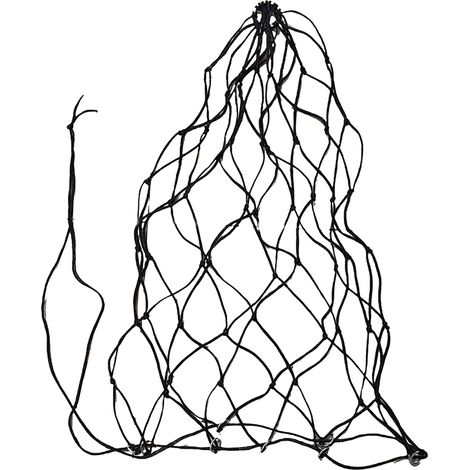 Filet à foin durable pour chevaux, équipement d'alimentation lente, sacs à foin à petits trous pour les soins équestres (1/5)