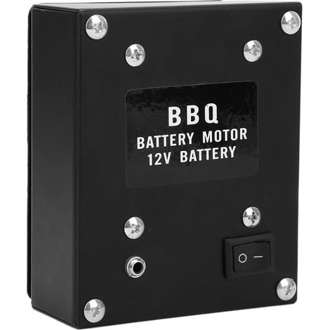 Moteur de barbecue haute puissance 12 V en aluminium FD608A-3, accessoire pour barbecue d'extérieur, prise UE 100-240 V (1/5)