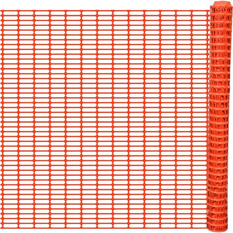 Clôture barrière orange de 50 m