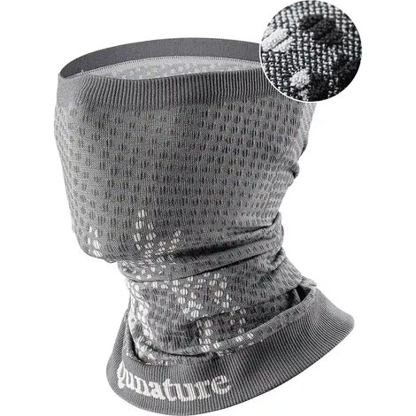 Skischal, multifunktionales Sport-Bandana, Einheitsgröße – grau (1/5)