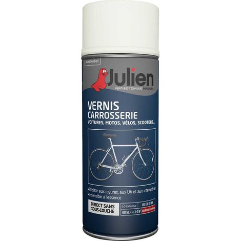Vernis aérosol pour Carrosserie - Brillant Incolore - 400 ml - Julien