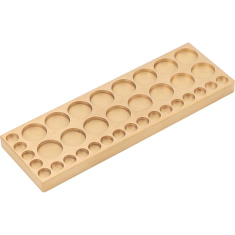 Boîte de rangement de vis multifonctionnelle en cuivre pur, plateau de rangement pour petites vis, outil de réparation de montres (1/5)