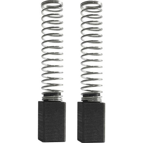 2x Schleifkohle 6mm x 6mm Kohlebürsten Motorkohlen 6x6 mm für Elektro-Werkzeug Winkelschleifer, Abbruchhammer, Presslufthammer, Multifunktionswerkzeug