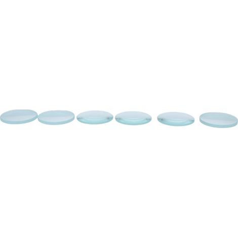 NUOBESTY Lot de 6 lentilles en verre optique pour loupe biconvexe (1/5)