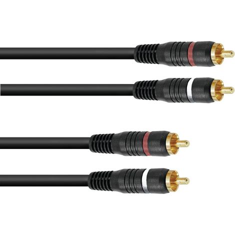 Cavo audio high-end cavo audio 2x2 cinch rosso bianco 3m cavo CC-30 30209370 (1/4)
