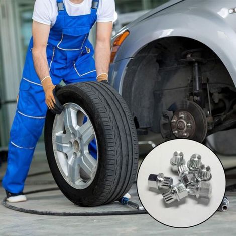 Clé Écrou Antivol - Douille 17 Dents - Pour Roues Automobile - Lot de 2 (1/4)