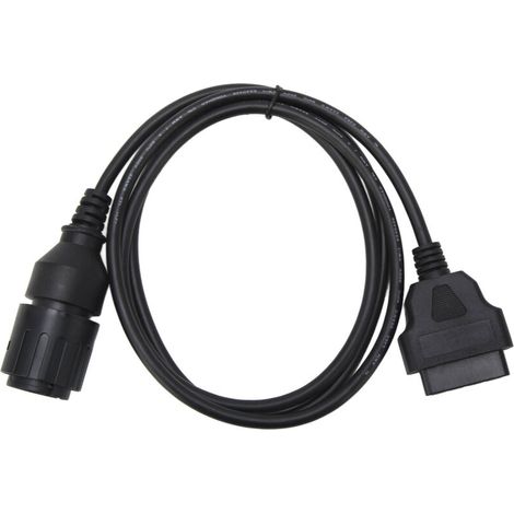 Jeffergarden Cble d'extension adaptateur OBD2 10 broches à 16 broches pour moto, outil de codage de Diagnostic de remplacement pour F650 pour ICOM D (1/5)
