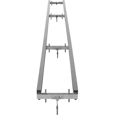 Guide de rail, aluminium réglable, compatible avec les tronçonneuses, Type1 (1/2)