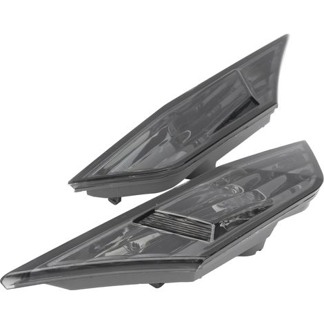 Paire de clignotants latéraux fumés avec ampoules LED, compatible Honda Civic 2016-2021, référence 20559010 (1/5)