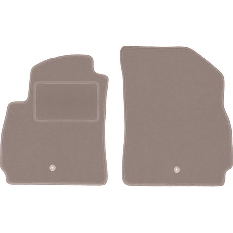 Tapis avant beiges pour monospace Chevrolet Orlando I (2010-2018) (1/5)