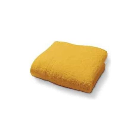 Serviette de toilette moutarde 50x90 cm - 50 x 90 cm - Moutarde
