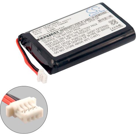NX - Batterie télécommande universelle Crestron 3.7V 1700mAh - 6502313TPMC-4XG- (1/5)