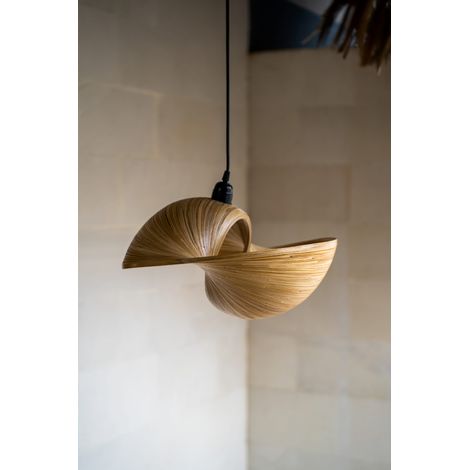 Lampada Elle in bambù, lunghezza 50 cm (1/5)