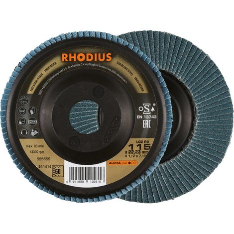 Disque à lamelle Rhodius LGZ P3 10 pièces