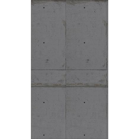 Sticker réfrigérateur et lave vaisselle, motif couleur et effet béton, 180 cm X 100 cm (1/4)