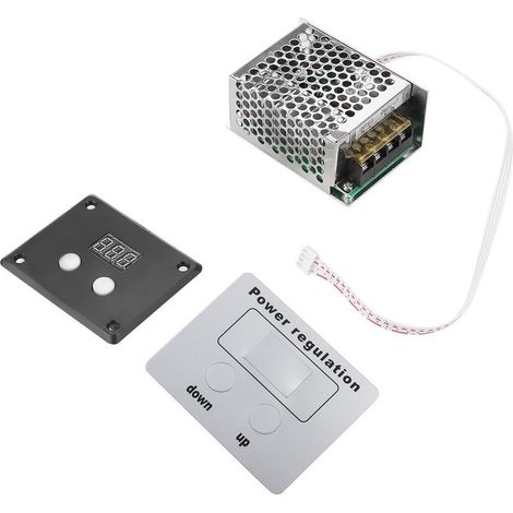Régulateur de tension numérique SCR 4000W, variateur de vitesse, Thermostat AC 220V