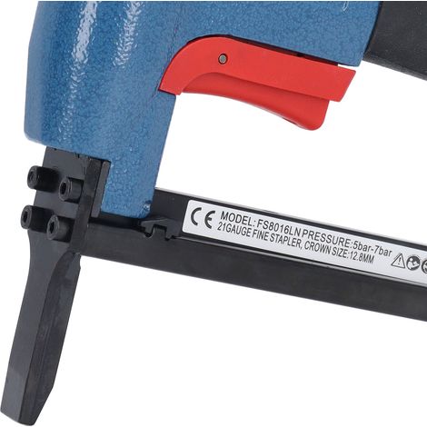 [JAMAIS UTILISÉ]Agrafeuse pneumatique calibre 21, capacité de 140 agrafes (1/4 à 5/8 po), pour le travail du bois. (1/5)