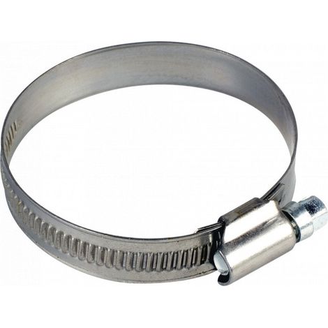 Abrazadera de gas de 16 a 27 mm de diámetro con banda sólida.