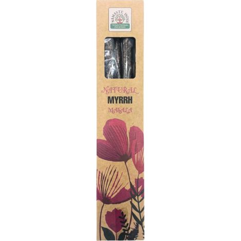 Bastoncini di incenso Namaste India alla mirra botanica naturale 25 g