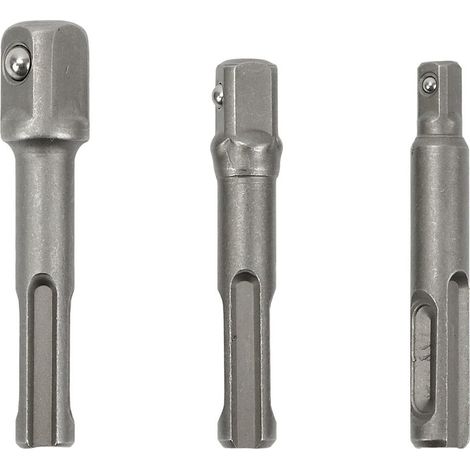 SDS-Plus-Adapterset für 3-teilige Steckschlüssel (100) (1/3)