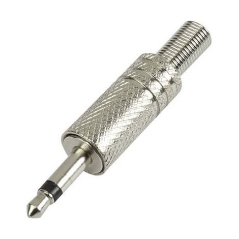 Jack 3.5 mm mâle, droit TRU COMPONENTS 1572331 Nombre de pôles: 2 mono argent 1 pc(s) S452291 (1/2)
