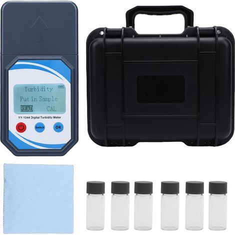 Turbidimètre Portable à affichage numérique, détecteur pour tests de qualité de l'eau, utilisation en laboratoire et en aquaculture (1/5)