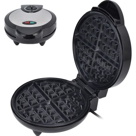 Toastier double face 1200W, gaufrier familial antiadhésif, appareil à petit-déjeuner 220-240V norme européenne (1/5)