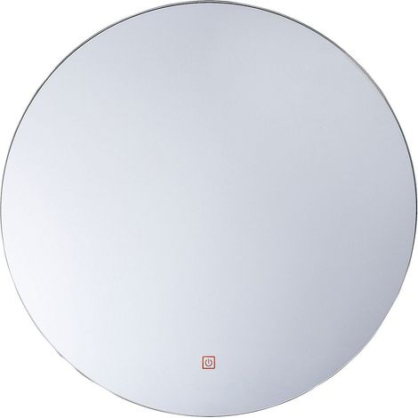 LED Bathroom Mirror CALLAC 60 cm 60 cm Silver