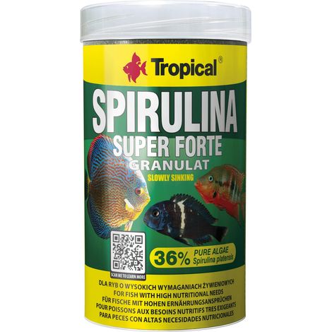 Granuli di super spirulina forte 250ml/150g