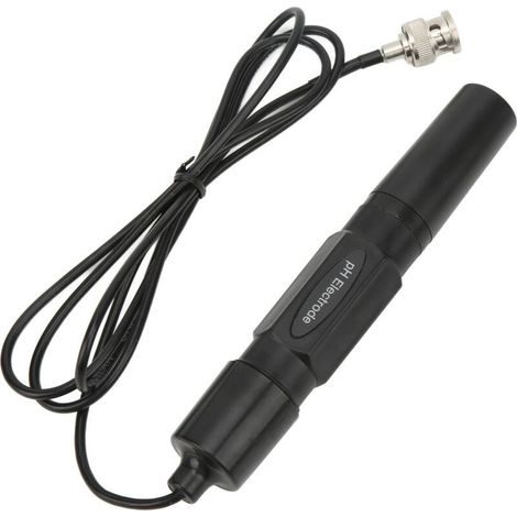 Électrode pH de laboratoire haute précision - Connecteur BNC, câble 1,2 m, capteur composé pour mesure fiable et précise du pH en milieu professionnel et expérimental (1/4)