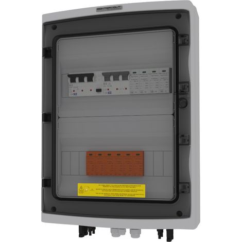 Solar Anschlusskasten PV AC DC B16A 2 Strings Doktorvolt DV-2483-FOT
