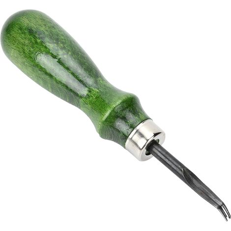 Outil de biseautage professionnel 0,6 mm-1,4 mm, accessoire de bricolage pour l'artisanat du cuir (0,8 mm) (1/5)