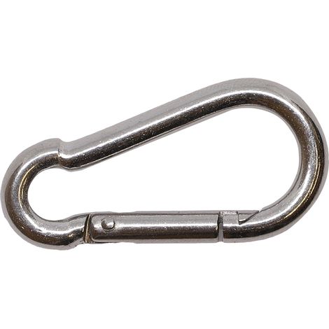 Karabinerhaken Edelstahl A4 4 x 40 mm - pro Stück