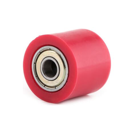 GLOGLOW Guide de Tendeur de Rouleau de Chaîne, Guide de Roue Durable pour Vélos de Rue, VTT, Forte Résistance, Entraînement Vert 8 Mm/10 Mm, pour Vélos de Rue et VTT (Rouge 10MM). (1/4)