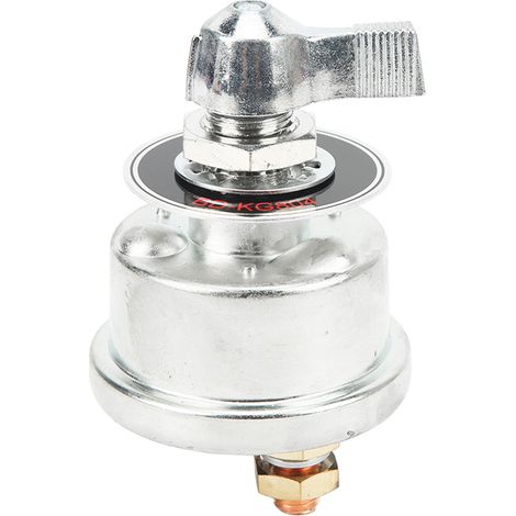 Coupe-batterie 300A étanche, interrupteur de déconnexion en métal robuste pour voiture, bateau, camping-car, coupe-circuit à clé (1/5)