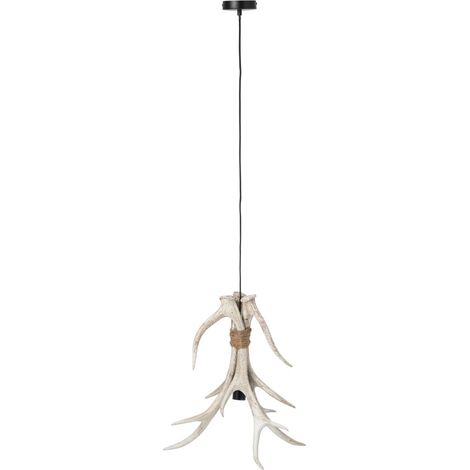 Lampe Suspension Ramure "Lior" 56cm Beige (1/5)