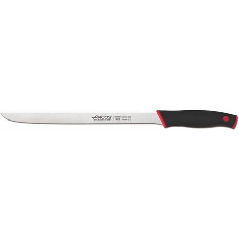 JAMONERO DÚO MESSER - Langes, dünnes Messer mit flexibler Klinge und glatter Schneide. Speziell zum Schneiden von Schinken und anderen großen Fleischstücken.