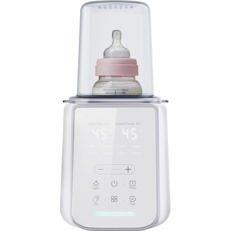 Bottle Warmer - Digital Display - Night Light - For Breast Milk Formula And Baby Food - 1 Unit (1/5)