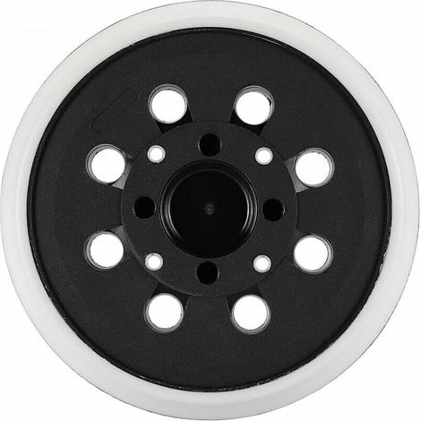 Patin de ponçage auto-agrippant 125 mm compatible avec Bosch PEX 300 AE 400 AE 4000 AE - RWPlateau et patin de ponçage (1/5)