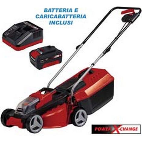 1PZ rasaerba a batteria 18v 3ah taglio cm.30 (ge-cm 18/30 li)