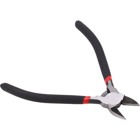 Pince coupante diagonale K-810 pour ébavurage électronique, coupe-fil cuivre, pince à griffe pour carottes d'injection, outil de découpe de supports, précision industrielle. (1/5)