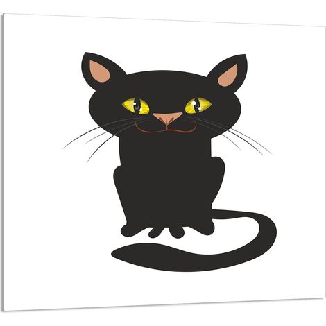 Panneau de verre POUR la cuisine 65x60 Chat (1/5)