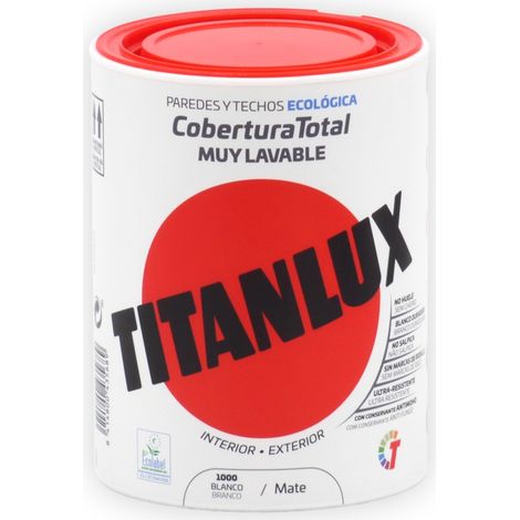 Pittura lavabile opaca bianca per plastica, interno-esterno 750 ml